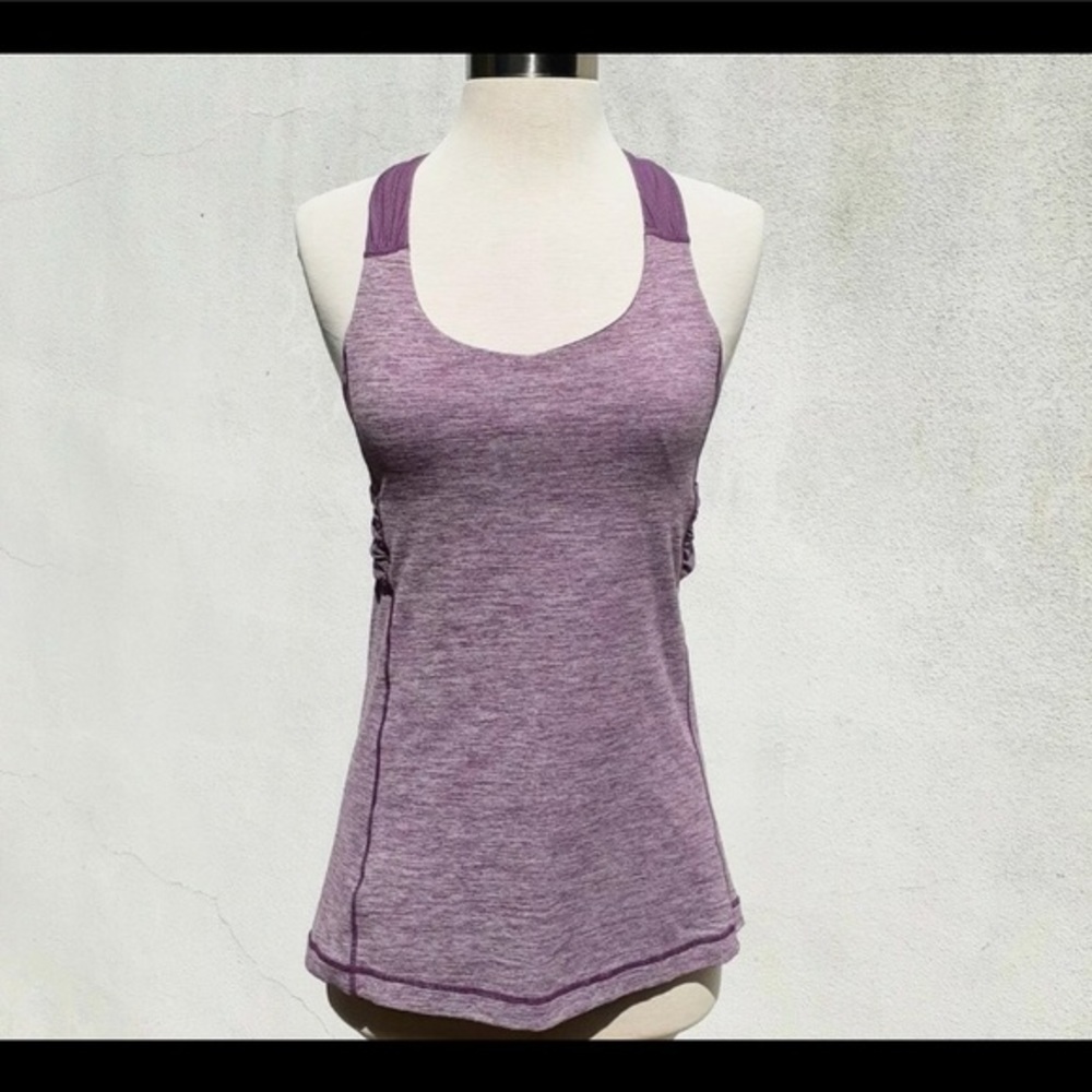 Lululemon Athletica purple Spin me twist tank 4